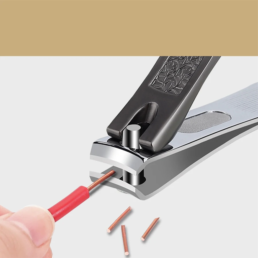 Professional Nail Clippers Stainless Steel Manicure Tools Personal Care Manicure Nail File Portable Clippers