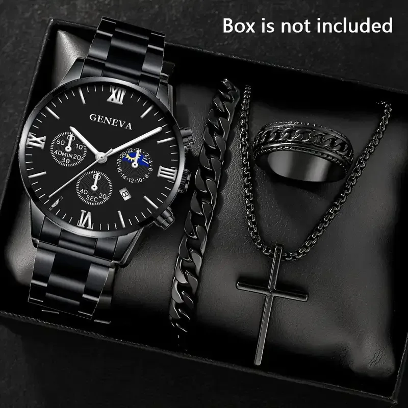 Black silver no box