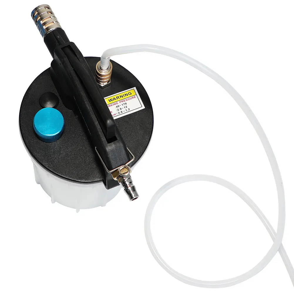 2l Vacuum Brake Bleeder Kit Pneumatic Explosion-proof Shunt Decompression Vacuum Pump Brake Fluid Refueling Tool