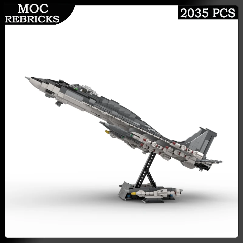 

Военное оружие WW II, истребитель MiG-29 MOC, строительные блоки, переносчик, самолет, обучающая модель, кирпич, детская игрушка