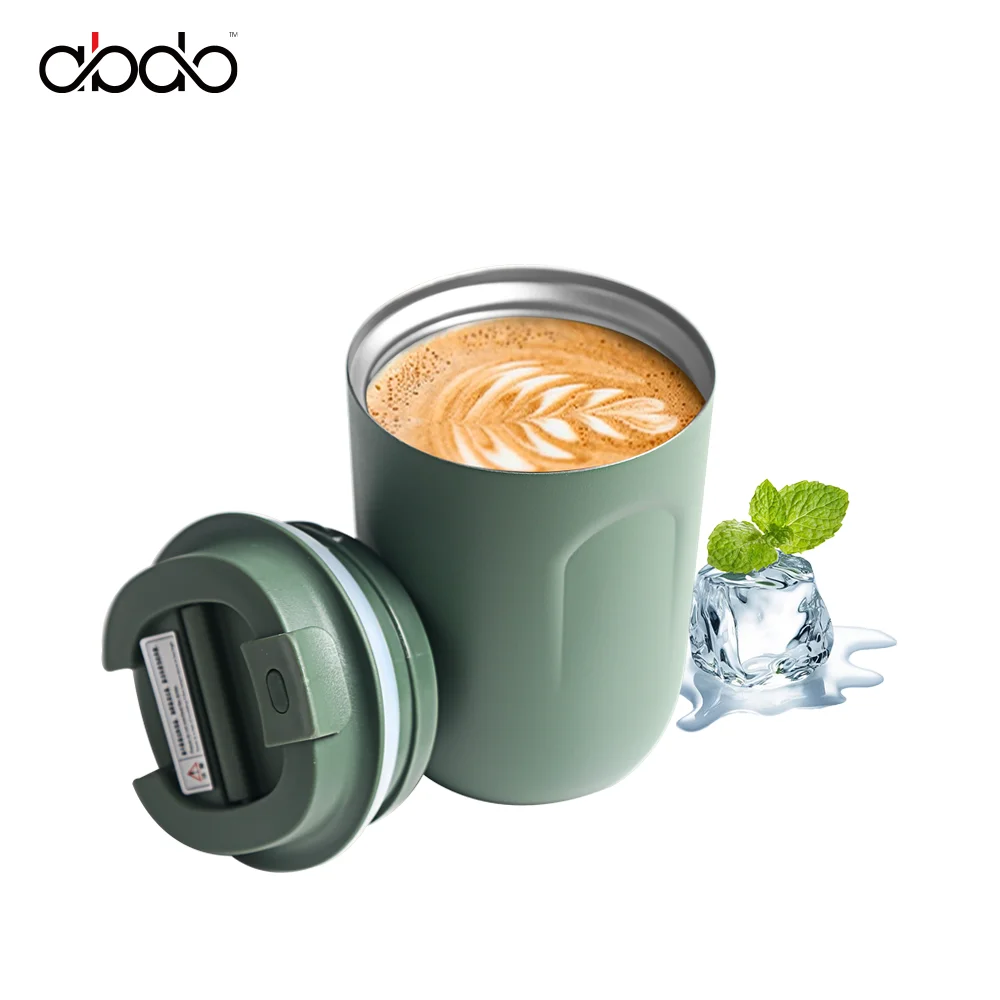 Coffee Mug with Lid Cup Thermal Mini Thermos Water Bottle Stainles Steel Vacuum Flasks Insulated Tumblers Leakproof Drinkware 1