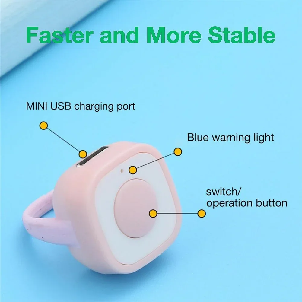 Wireless Bluetooth Mobile Selfie Remote Control Ring Mobile Phone Controller For Xiaomi Apple