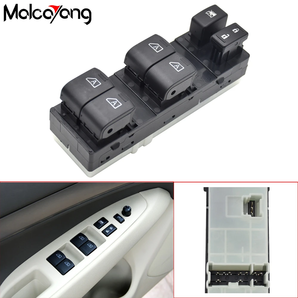 

Electric Control Power Master Window Lifter Switch 25401-9N00D 25401-JK42E For Nissan Infiniti G35 G37 G25 Q40 QX56 Car Switches