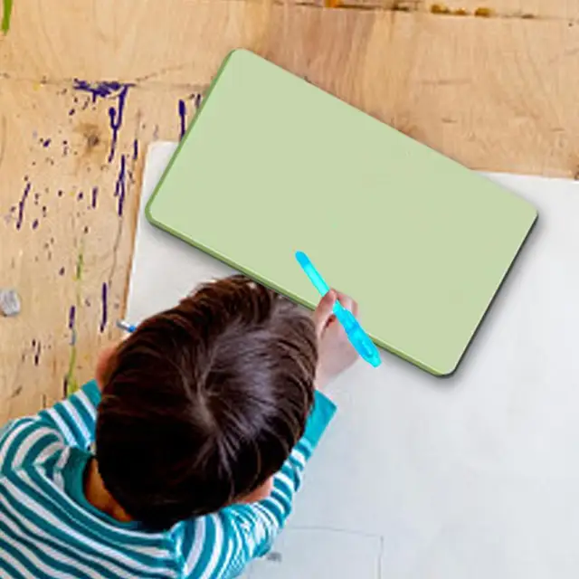 Magic LED Light Drawing Pad Drawing Board For Kids Reusable Doodle Board Portable Learning Educational Toys Toddler LED Drawing 2