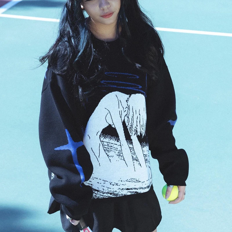  ߰ Ϳ ִϸ̼ Ʈ  O  Ǯ  streetwear girls   ϶ Ʈ  y2k