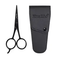 Stainless Steel Barber Beard Beauty Mustache Eyebrow Nose Trimming Scissor Clippers Grooming Styling Tool 2
