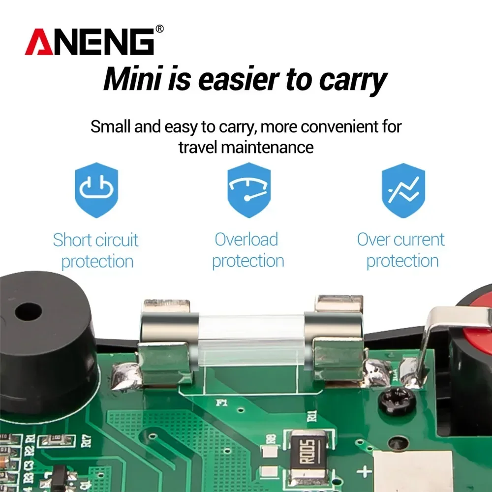 Multimètre numérique ANENG M118A True RMS 6000 points - Outil de mesure électronique
