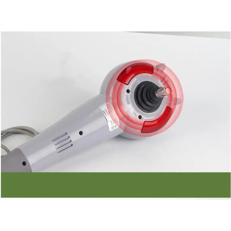 Eight-head Replacement Dolphin Massage Stick Stepless Speed-adjustable Massage Hammer Vibration Home Massager