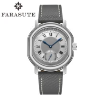 FARASUTE 38mm Luxury Retro Men's Watch Peacock Custom Mechanical Movement 5ATM Waterproof Sapphire Men's Watch Relogio 1