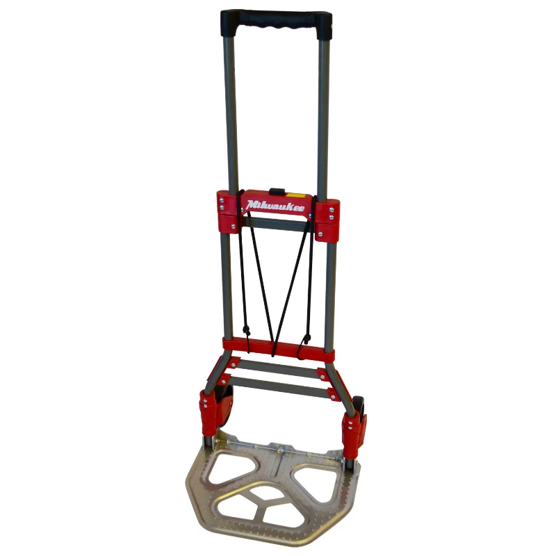 

150 lbs. Capacity Foldup Truck Folding Hand truck 5" Non-marking Rubber Wheels