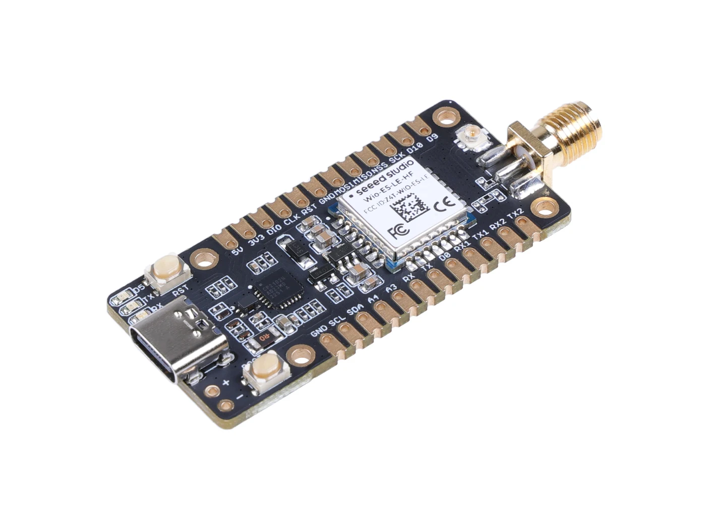 Wio-E5-LE �̴� ���� ���� - STM32WLE5JC, ARM Cortex-M4 �� SX126x ����, EU868 �� US915�� LoRaWAN ����