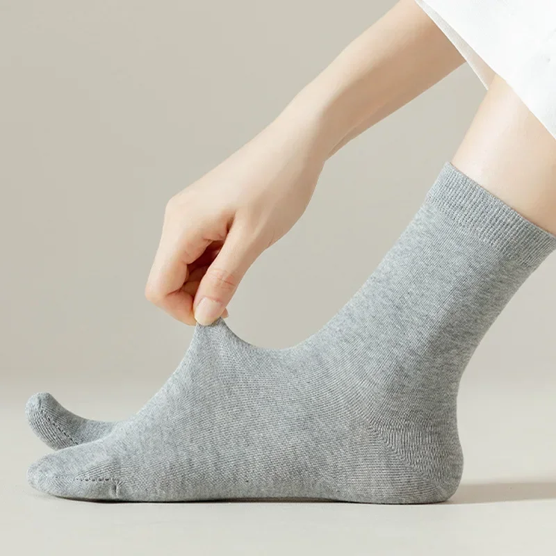 Fashion Japanese Style Tabi Toe Socks for Men Women Summer Fiber Two Finger Socks Kimono Flip Flop Sandal Split Tabi Toe Sock images - 6