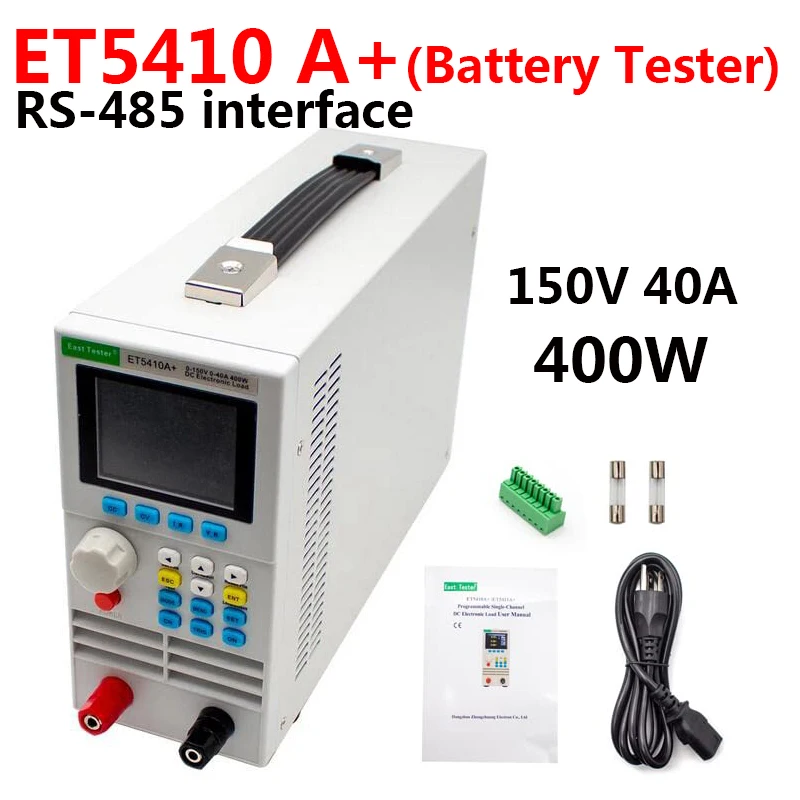 ET5410 DC Electronic Load Tester 400W Battery Capacity Tester Power