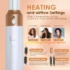 Low Noise Hair Styler Hair Curling Straightening Drying Hot Air Brushes Hot Comb Set Styling Tool 5 in 1 Airwrap 6