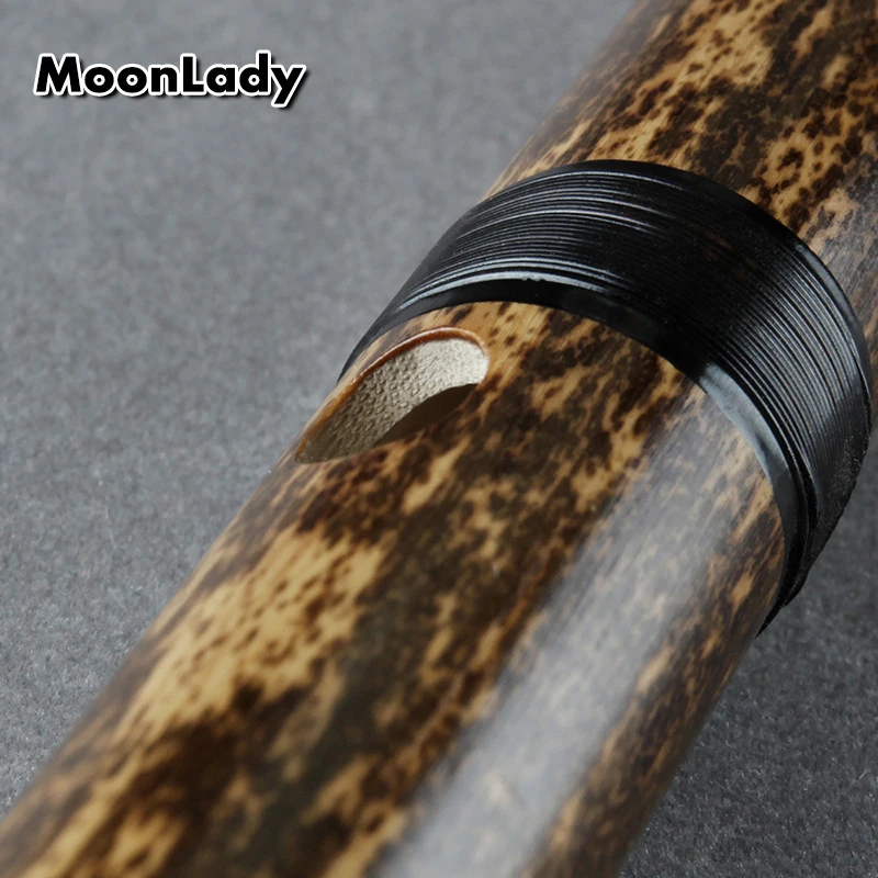 Shakuhachi 54cm Vertical Flute D Key Shakuhachi 5 Holes Wooden Musical Instruments Bamboo Flute Woodwind Instrument vertical flute
