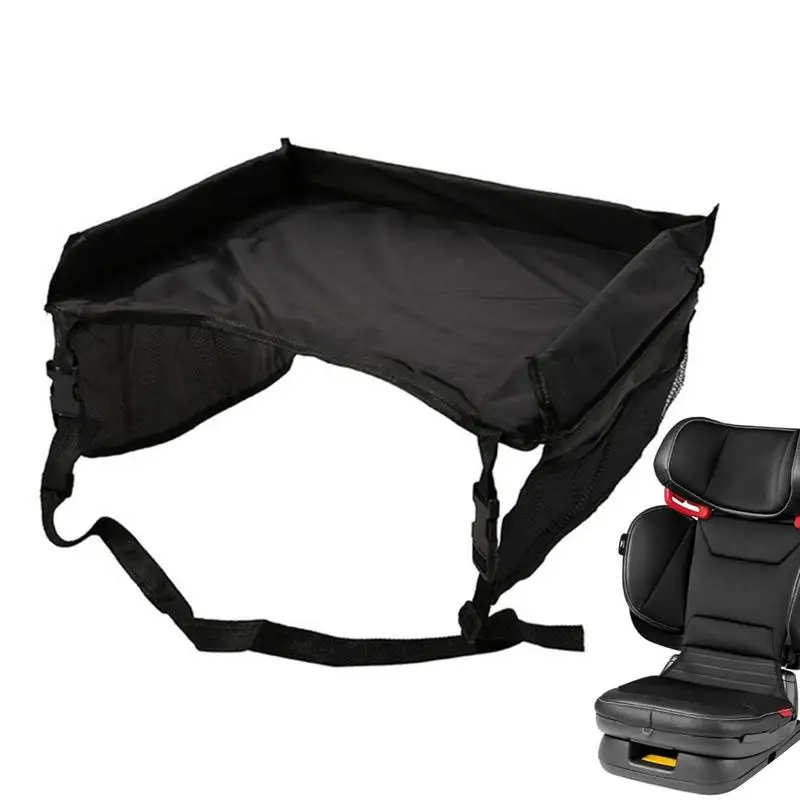 

Baby Car Seat Tray Storage Kids Toy Food Water Holder Desk Children Table Safety Child Table Storage Travel Play Car Accessories