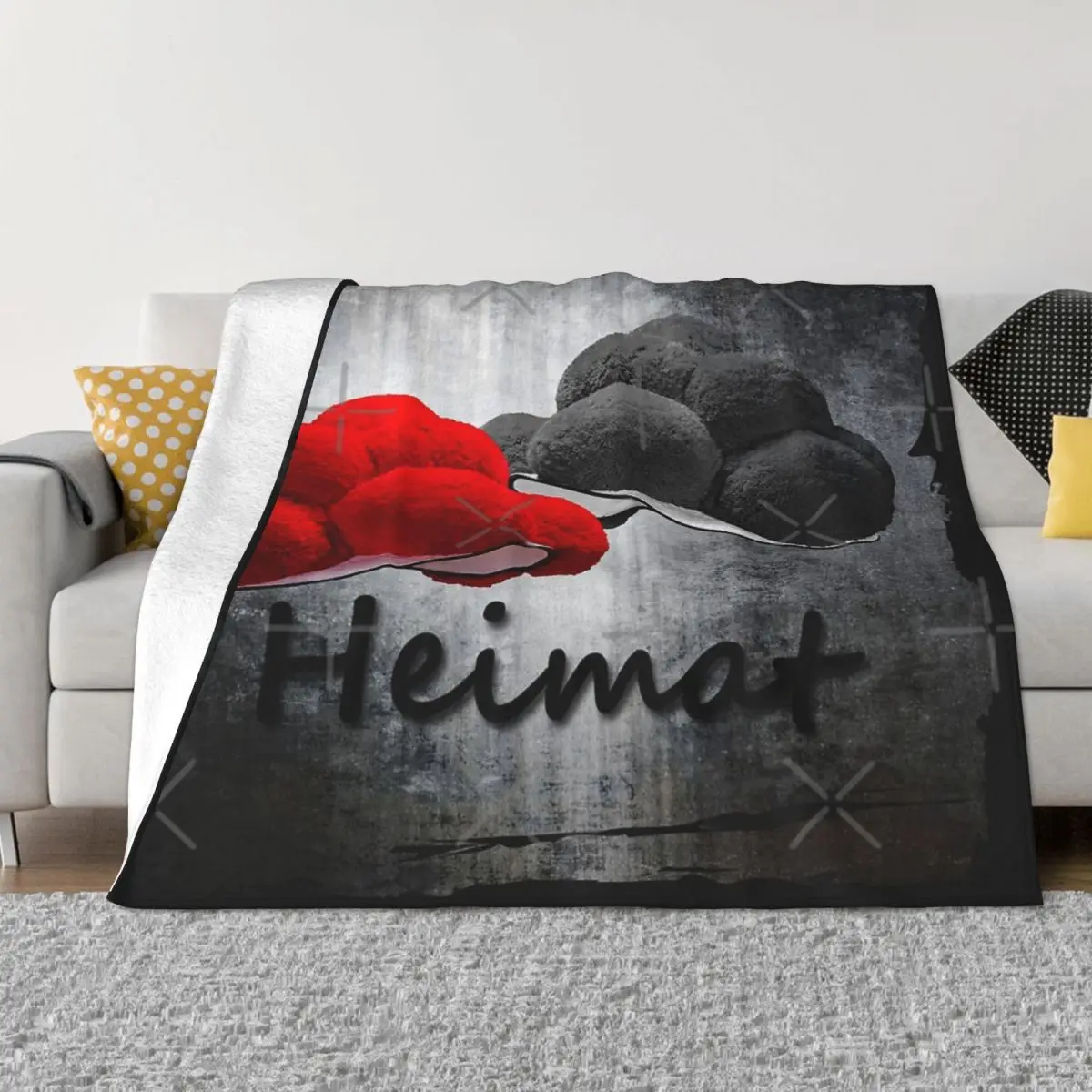

Черные лесовые шляпы Heimat Art 10, одеяло, одеяла и пледы