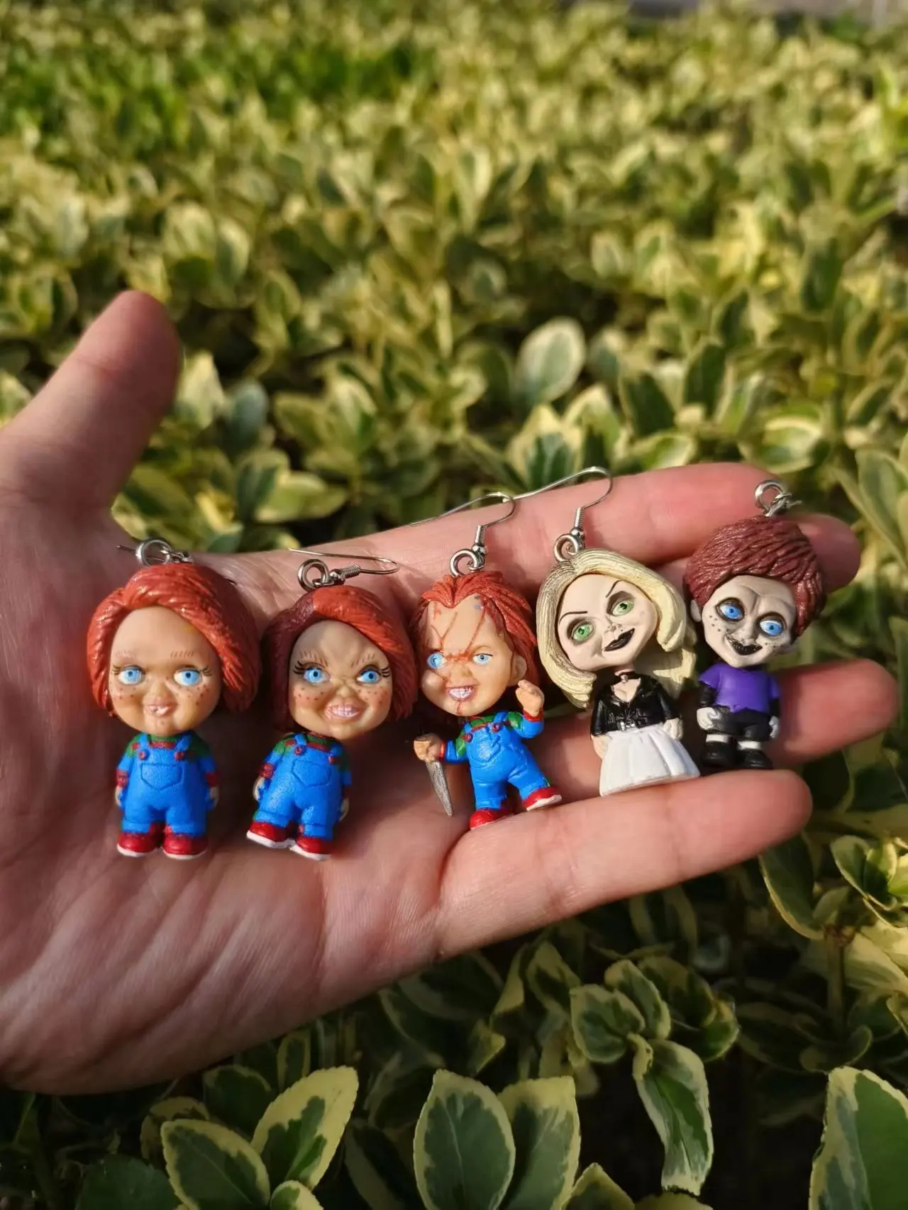 Pendientes Chucky, Novia de Chucky, Semilla de Chucky, Juego - Main Image