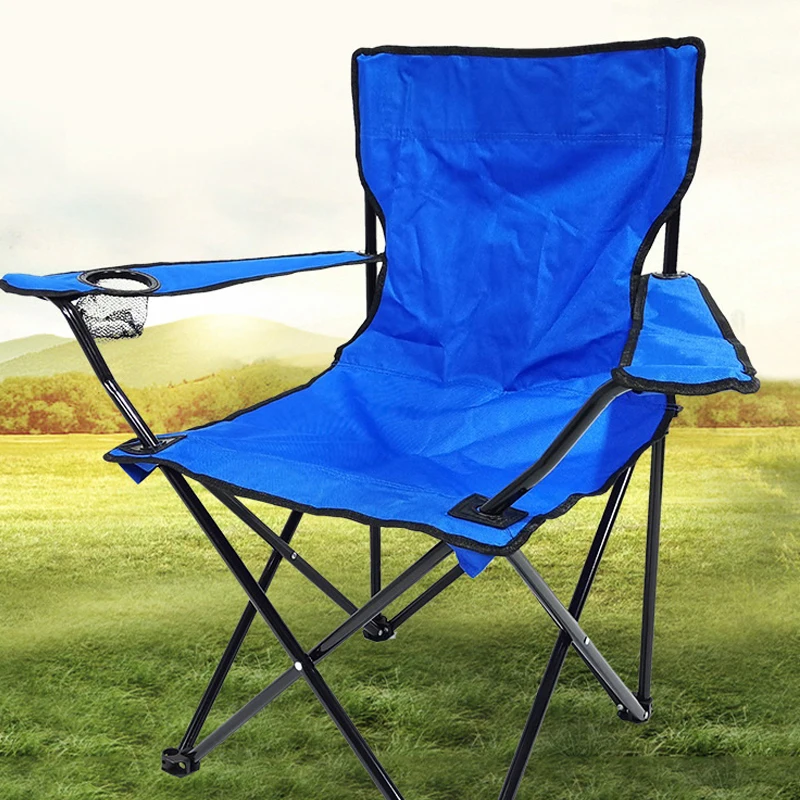 Description Picture 4 of itemFoldable Outdoor Chair - Portable with Armrest, Backrest, and Bottle Holder
