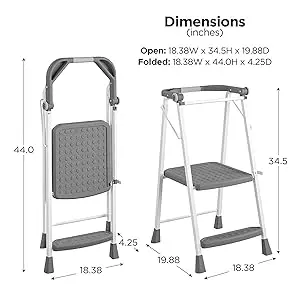 Cosco Kitchen Stepper Dimensions