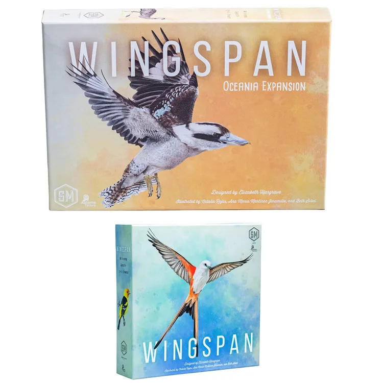 Full English version of Wingspan game Hummingbird board game chess and cards includes Swift Start Pack in stock 2
