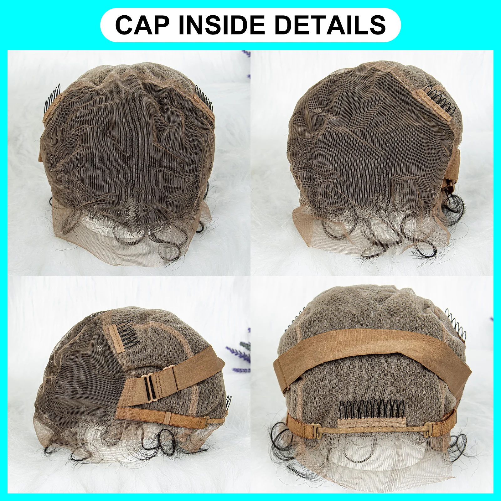 Synthetic Wigs Knotless Braids Wig Box Braided Hair Twist Braided Buns Full Lace For Black Women