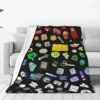 BFB And TPOT Battle For Dream Island Cartoon Knitted Blanket Flannel Ultra-Soft Throw Blankets for Home Couch Bedspread 2