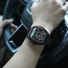 TSAR BOMBA Watch for Men Luxury Quartz Tonneau Wristwatch Sapphire Chronograph Waterproof Clock Valentine's day Gift 2023 New 6