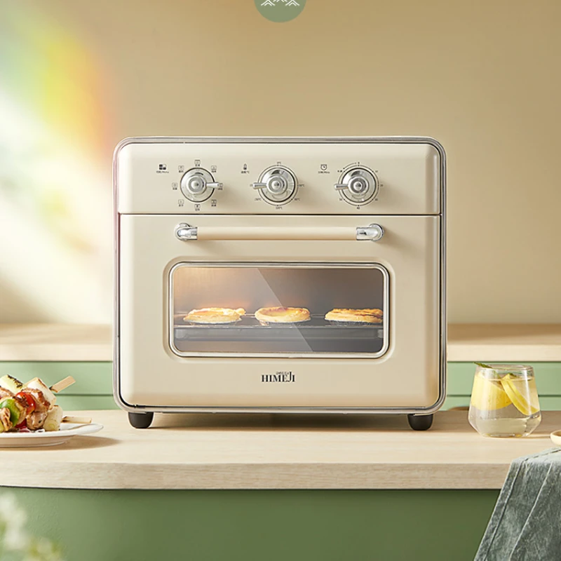 Mini Oven Household Small Toaster Oven Baking Retro Intelligent Automatic  Multi-function - Tool Parts - AliExpress