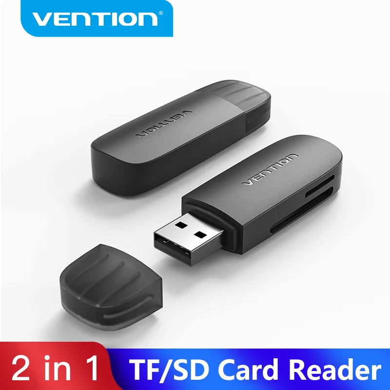 Vention Lector De Tarjetas De Memoria 2 En 1 Para Pc Adaptador Micro Sd Tf Usb 3 0 Accesorios Para Ordenador Portatil Aliexpress