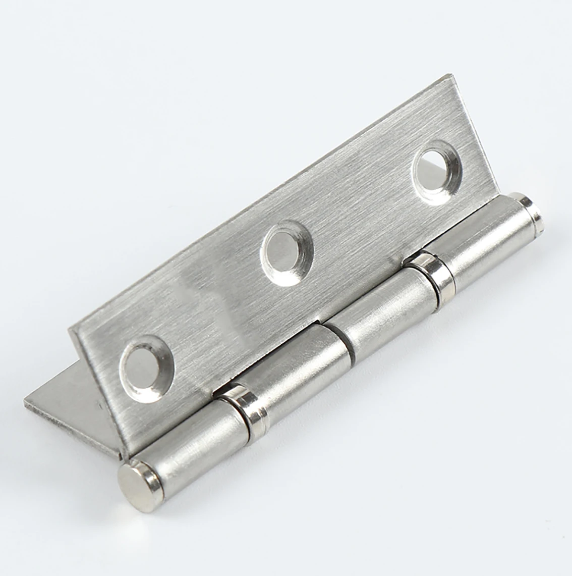 2Pcs Stainless Steel Hinges Door Connector Drawer Furniture Cabinet Fitting Hinge Hardware Accessories