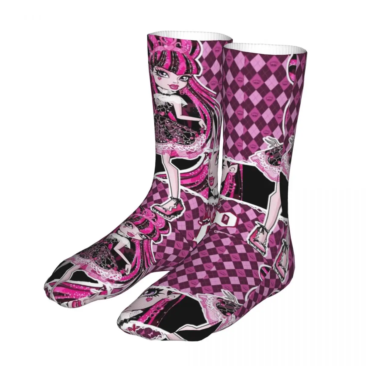 Calze A Compressione Draculaura Monster High Donna 2022 Calze Da Ciclismo Da Uomo