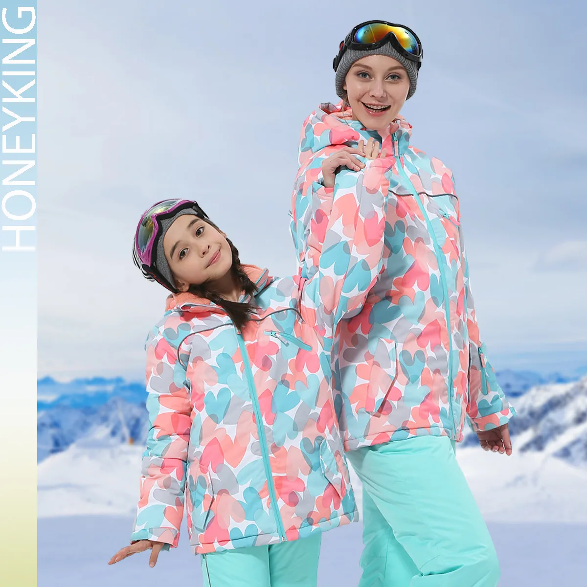 Ensemble de vêtements de Ski pour enfants, 37-30 degrés, combinaison de Ski  imperméable pour garçons et filles, veste de sport de plein air,  combinaison TZ37 - AliExpress
