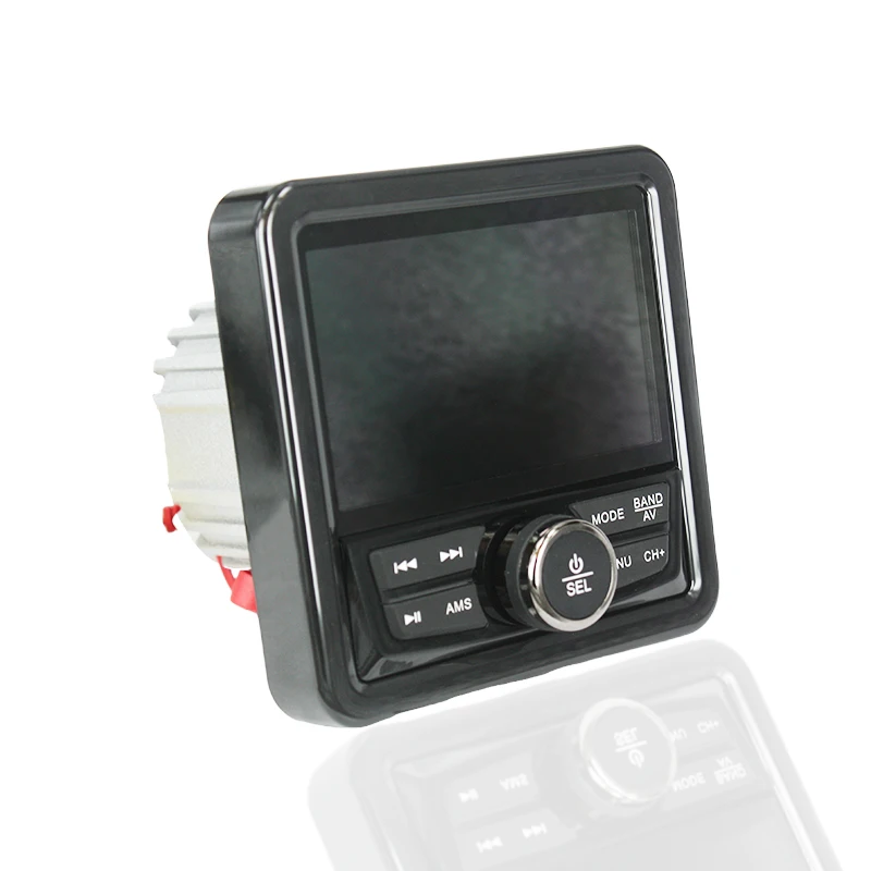 Car Multimedia Player Bluetooth waterproof motorcycle audio boatcar