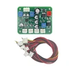 VU Level Audio Meter Stereo Amplifier Board+2Pcs VU Meter 9-12V DC Stereo Amplifier Board Level Indicator Durable Easy Install 5