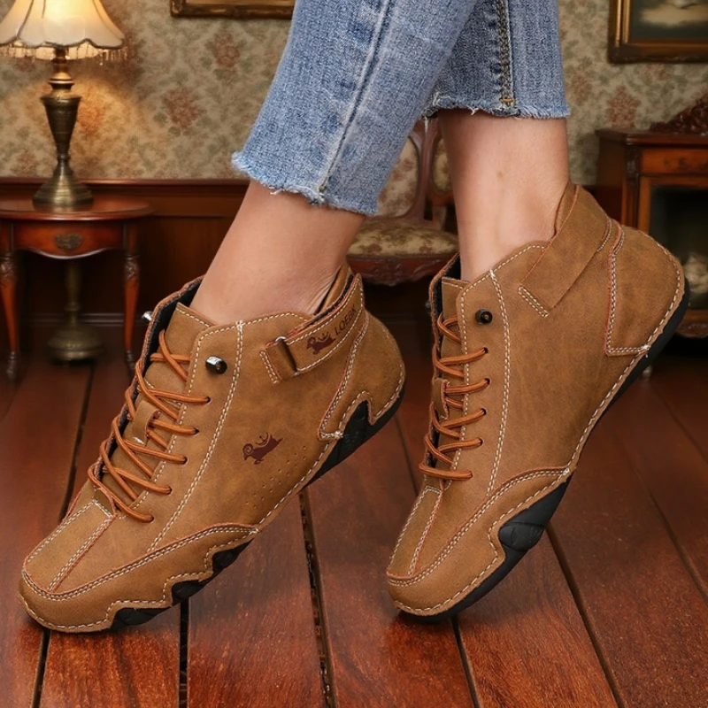 حذاء قصير خياطة فريدة