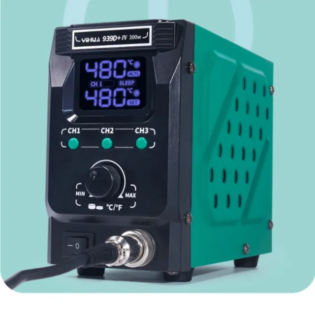 YIHUA 939D+ IV 90W Soldering Station 200-480℃ 6