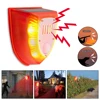 Solar Powered Infrared Motion Sensor Detector Alarm Light with 129db Dog Barking Independent Security Alarm for Home Garden Farm 1