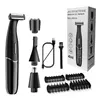 4 in 1 Intimate Areas Haircut Shaver Men Bikini Line Sensitive Razor Balls Eggs Pubic Hair Shaving Trimmer Face Beard Clipper 1