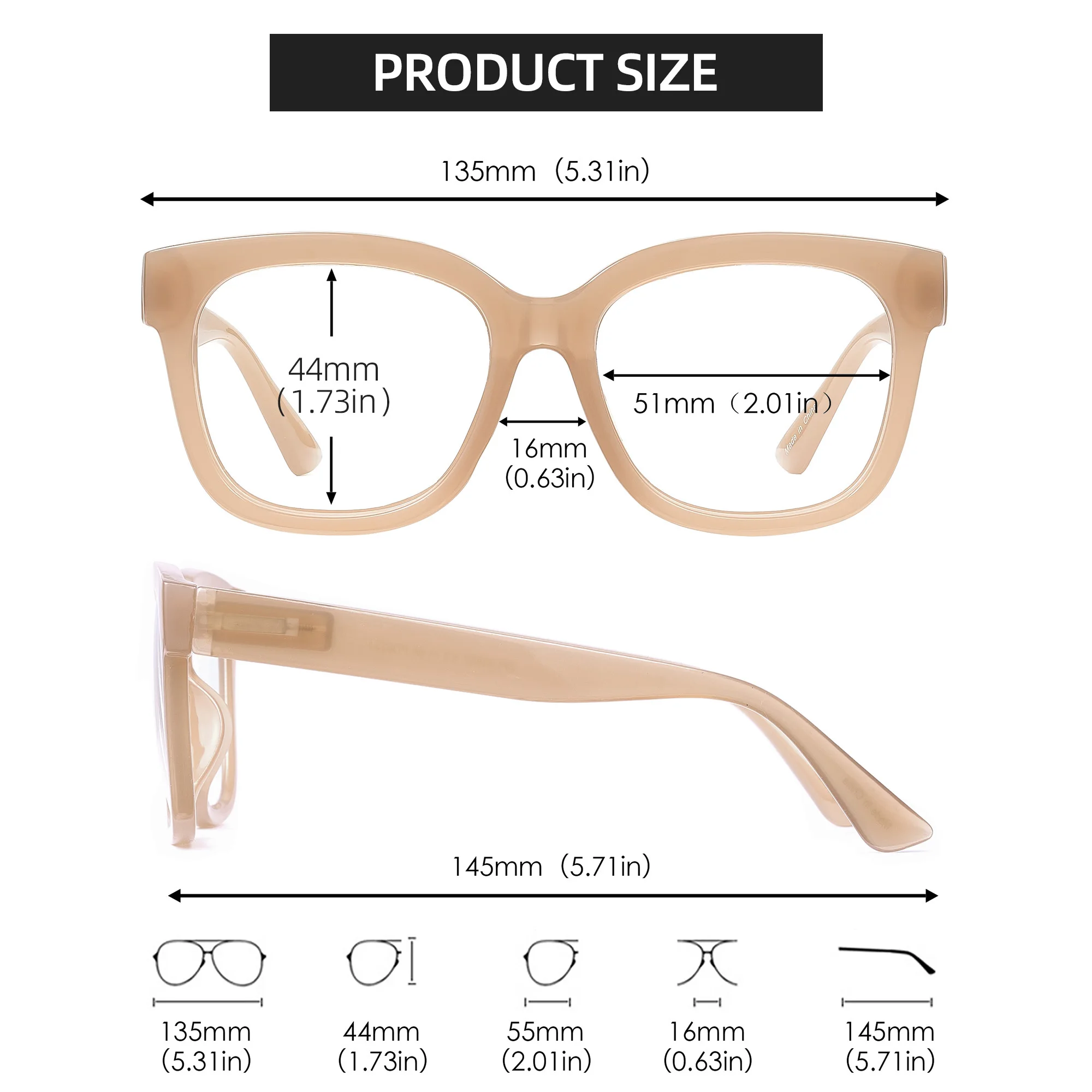 Reading Glasses Anti Blue Light Presbyopic