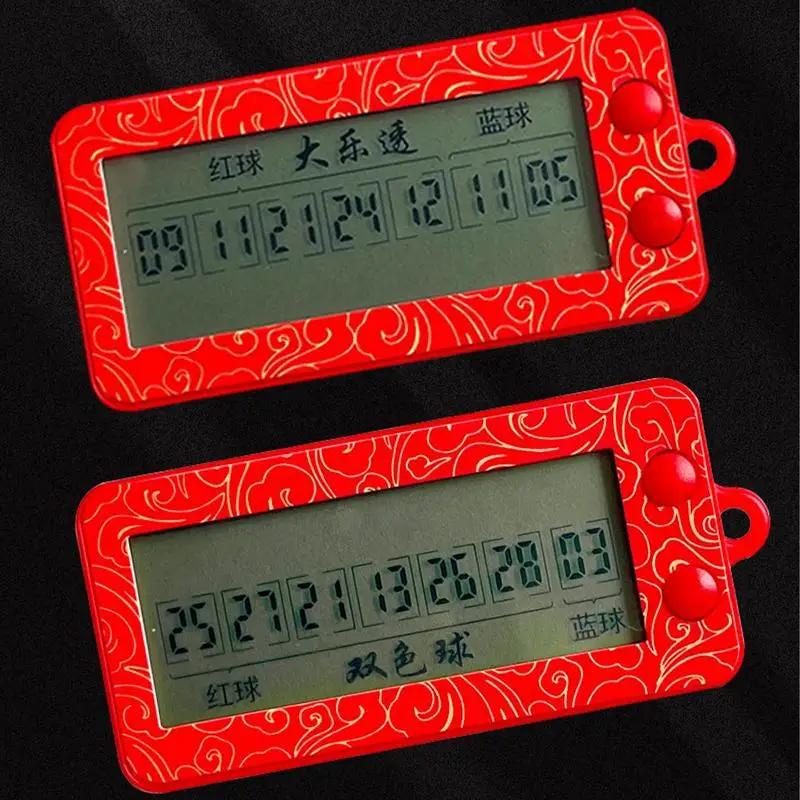 Electric Lottery Picker Mini Portable Fortunate Number Picker Portable Lottery Number Selector For Club Restaurant Entertaining