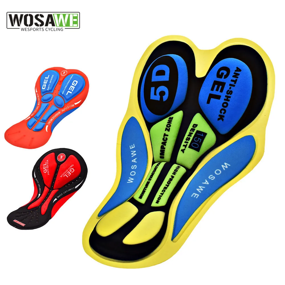 Cycling Shorts For Men WOSAWE Men Cycling Shorts Road Bike 3D Gel Padded Underwear Breathable Shorts 6 In 1 Bike - Foto 4