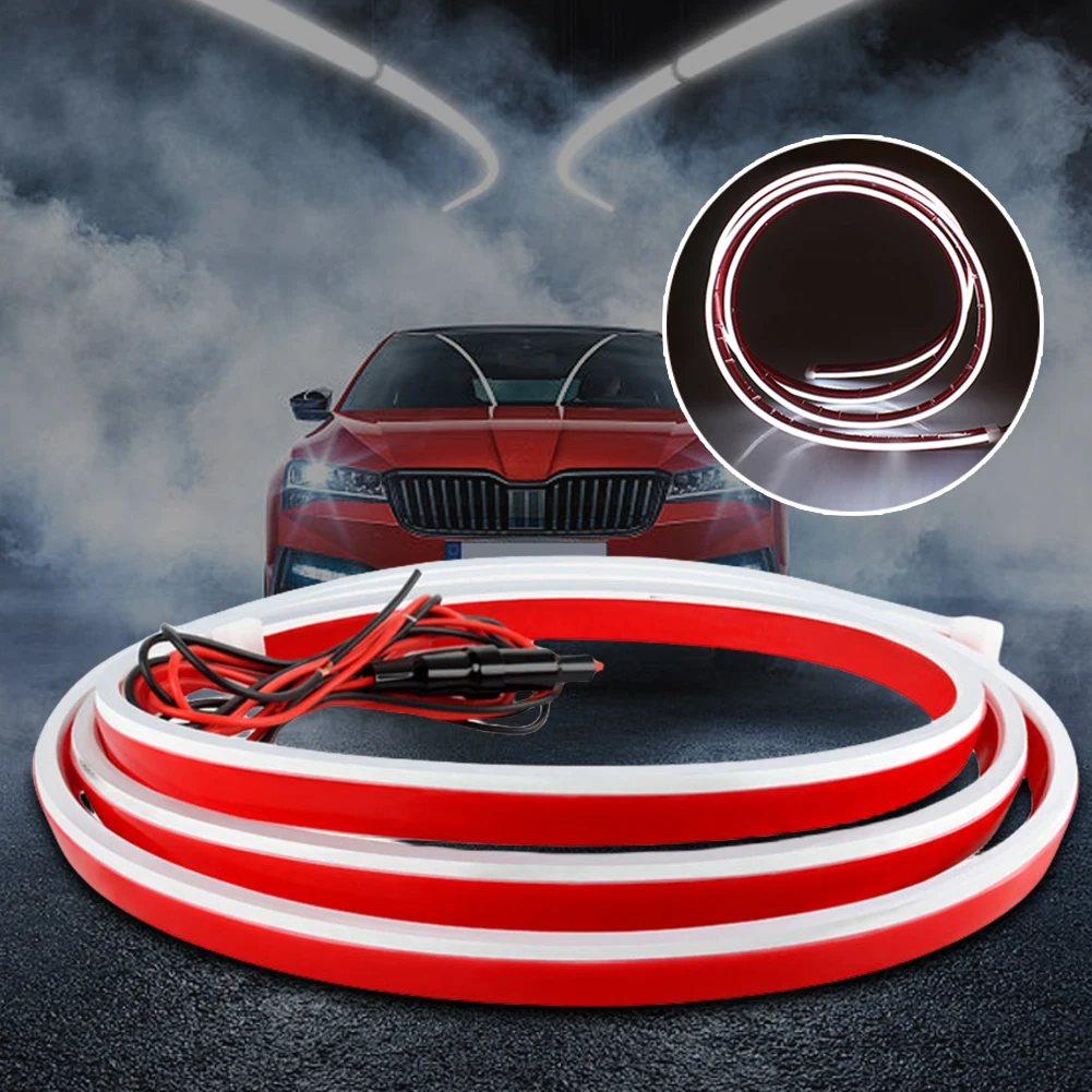 LED ڵ  ĵ ̵  Ʈ ,   DRL LED Ʈ, ְ , ȭƮ, , , 12V, 120cm