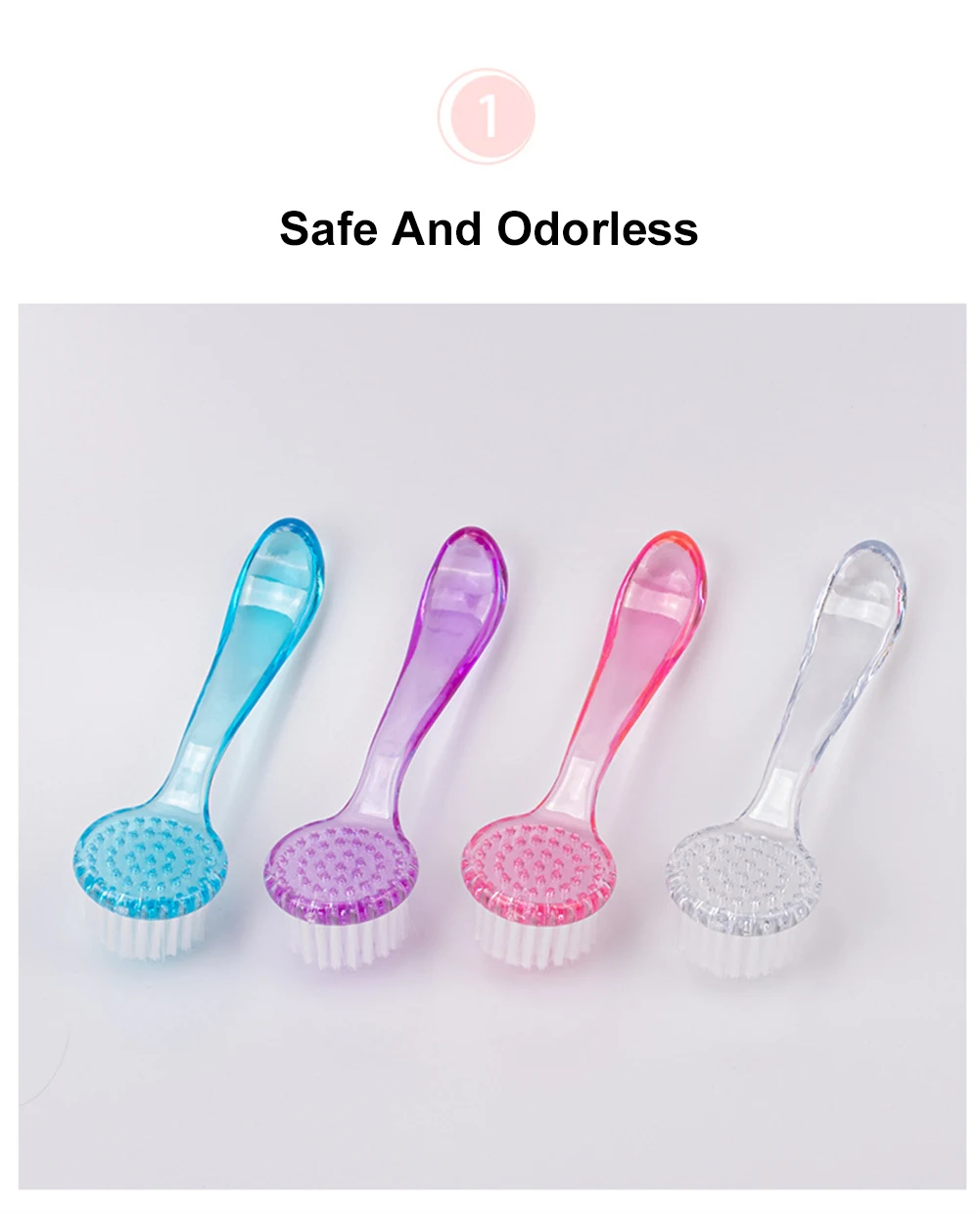 Gentle Round Head Nail Brush