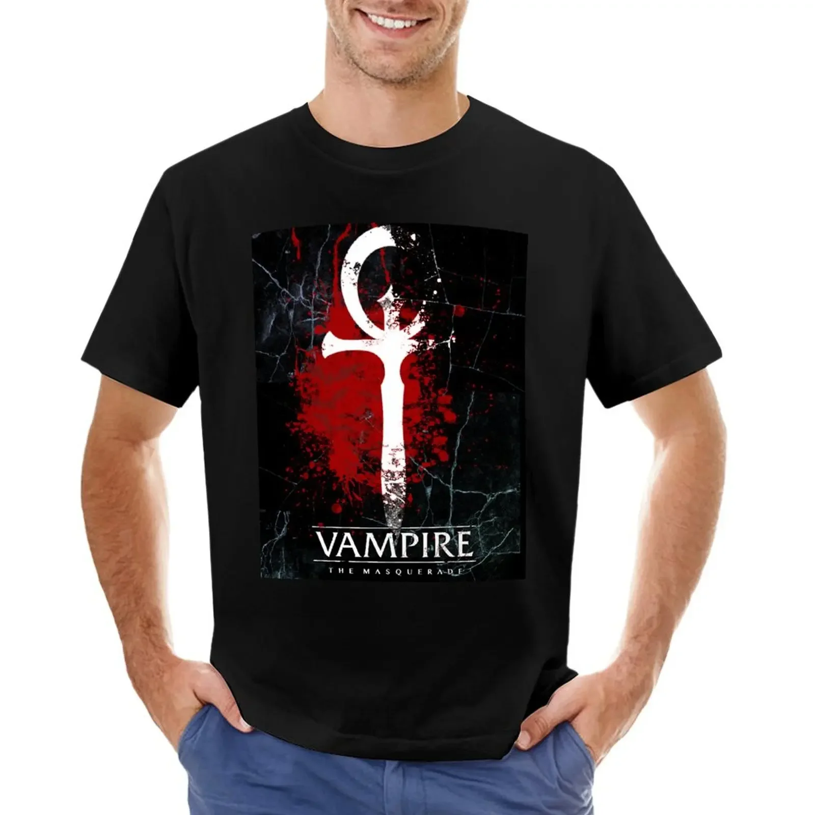 

Vampire: The Masquerade T-shirt quick drying tees t shirts men