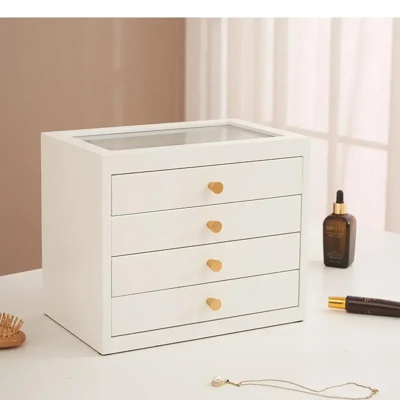 

Make Boxes Wood Organizer Tray Drawer Storage Solid Jewelry Display Jewelrys Multi-layer Box Up