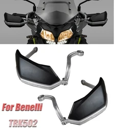 Motorcycle Handguard Hand Shield Protector Hander Bar Windshield For Benelli TRK502 TRK502X BJ500GS-A 702