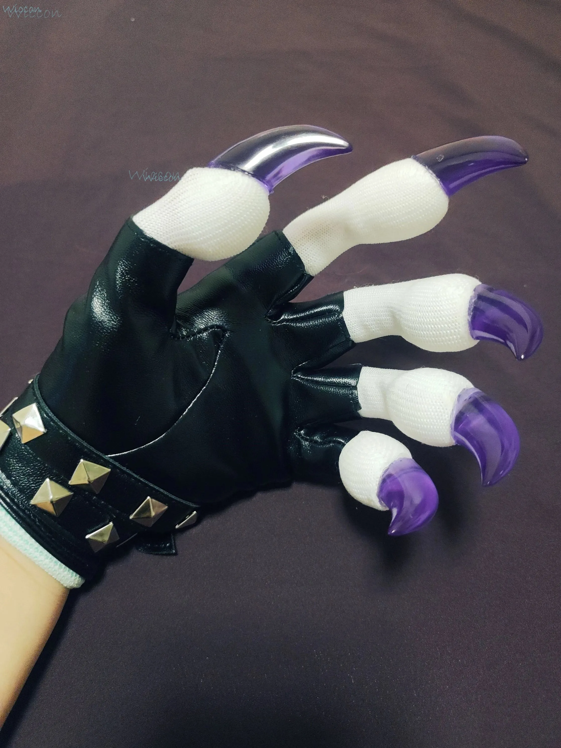 Furry Gloves Kig Fursuit Paws Kigurumi Cosplay Plush Gloves Handwear Summer Gloves Claw Black White Multicolor Claw Furry Suit