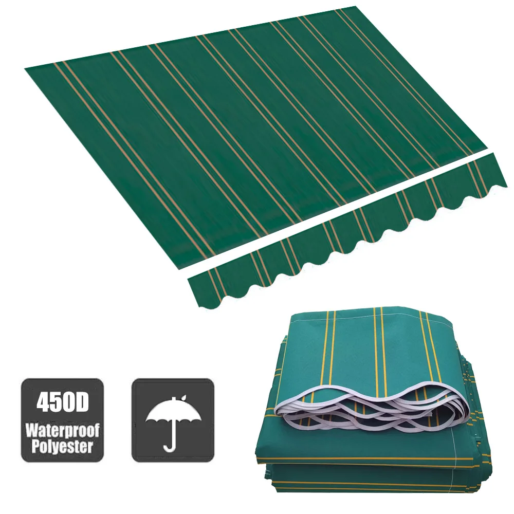 300gsmTelescopicCanvasAwningReplacementFabricOutdoorPatioWindow