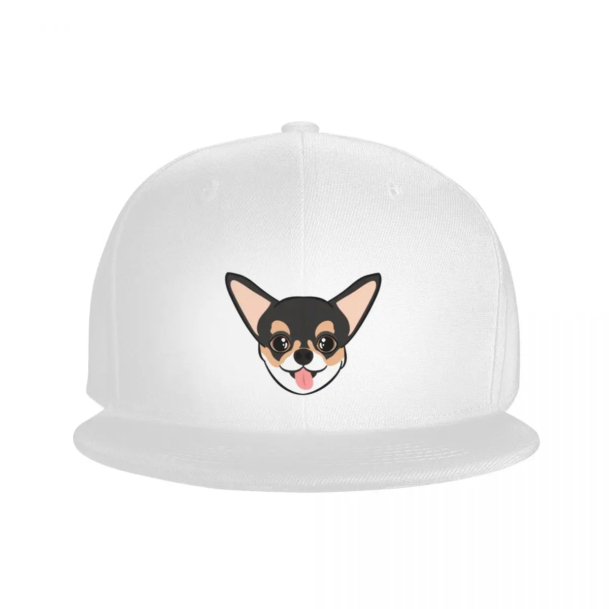 

LOVE Black Tricolor Chihuahua Hip Hop Hat golf hat uv protection solar hat men's luxury Women's